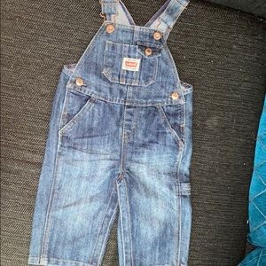 Toddler blue Levi coveralls